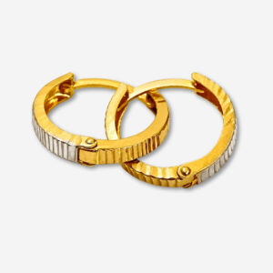 گوشواره حلقه ای تراش