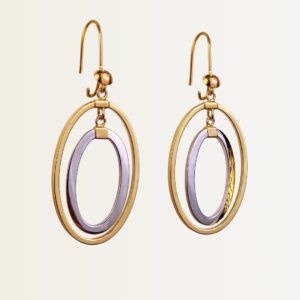 گوشواره حلقه ای آویز